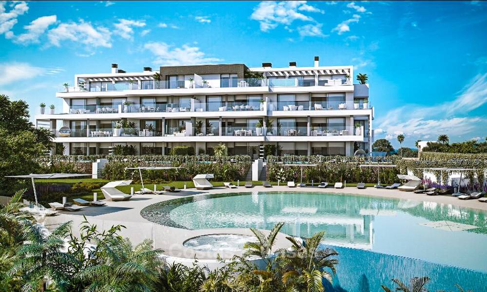 Apartamentos contemporáneos con vistas al mar en venta, en un complejo con infraestructura de primer nivel – Fuengirola - Costa del Sol 9480