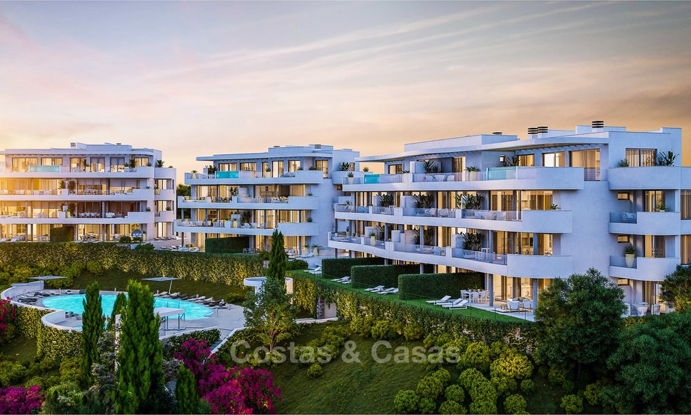 Apartamentos contemporáneos con vistas al mar en venta, en un complejo con infraestructura de primer nivel – Fuengirola - Costa del Sol 9486