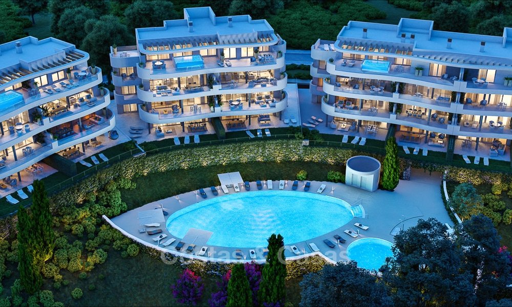 Apartamentos contemporáneos con vistas al mar en venta, en un complejo con infraestructura de primer nivel – Fuengirola - Costa del Sol 9487