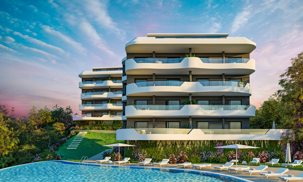 Apartamentos contemporáneos con vistas al mar en venta, en un complejo con infraestructura de primer nivel – Fuengirola - Costa del Sol 29813