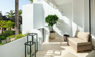 Magnífico apartamento de lujo en planta baja en venta, Marina Puente Romano - Milla de Oro - Marbella 9582 