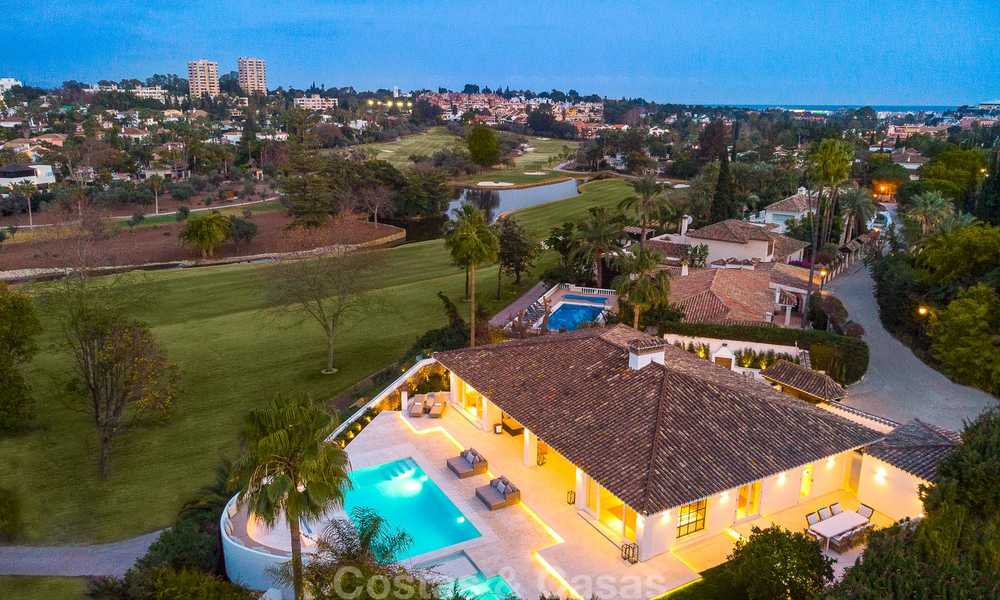 Magnífica villa de lujo reformada en venta, primera línea de golf - La Brisas - Nueva Andalucia - Marbella 9623