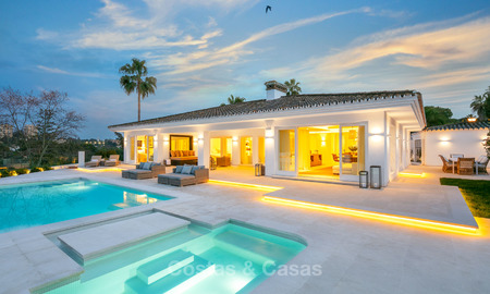 Magnífica villa de lujo reformada en venta, primera línea de golf - La Brisas - Nueva Andalucia - Marbella 9627