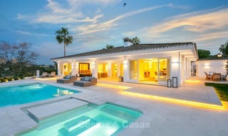 Magnífica villa de lujo reformada en venta, primera línea de golf - La Brisas - Nueva Andalucia - Marbella 9627 
