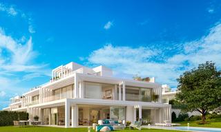 Nuevas villas adosadas contemporáneas con impresionantes vistas al mar en venta, primera línea de golf – Sotogrande – Costa del Sol 9931 