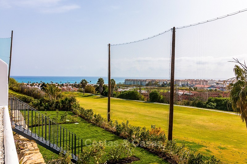 Nuevos apartamentos en primera línea de golf en venta, listos para mudarse, con vistas al mar y a pie de playa – Casares – Costa del Sol 10847