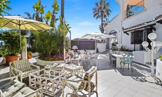 Encantador apartamento dúplex en planta baja muy espacioso en venta, primera línea de playa – Cabopino - Este de Marbella 10248 