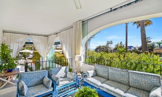 Encantador apartamento dúplex en planta baja muy espacioso en venta, primera línea de playa – Cabopino - Este de Marbella 10259 
