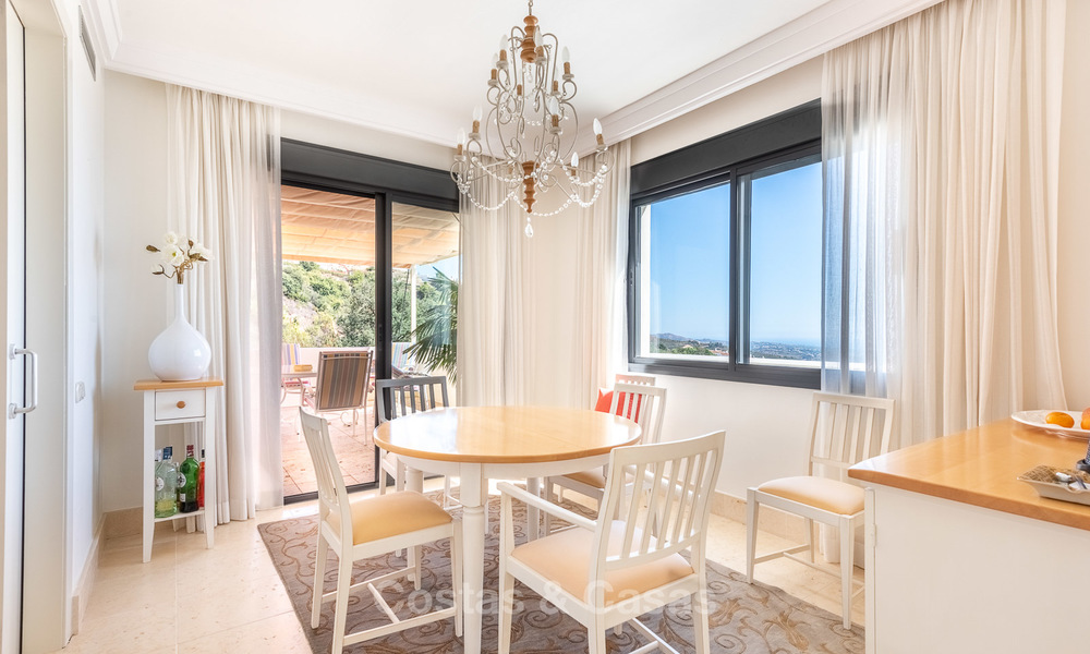 Impresionante y lujoso ático moderno con vistas panorámicas al mar en venta, Marbella Este - Marbella 10286