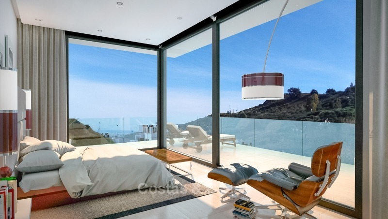 Distinguida villa contemporánea con increíbles vistas al mar en venta, Mijas - Costa del Sol 10611 