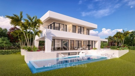 Distinguida villa contemporánea con increíbles vistas al mar en venta, Mijas - Costa del Sol 10613
