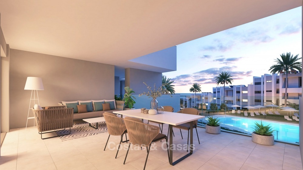 Fantásticos apartamentos de lujo contemporáneos con impresionantes vistas al mar en venta, a poca distancia de la playa en La Duquesa – Manilva - Costa del Sol 10839