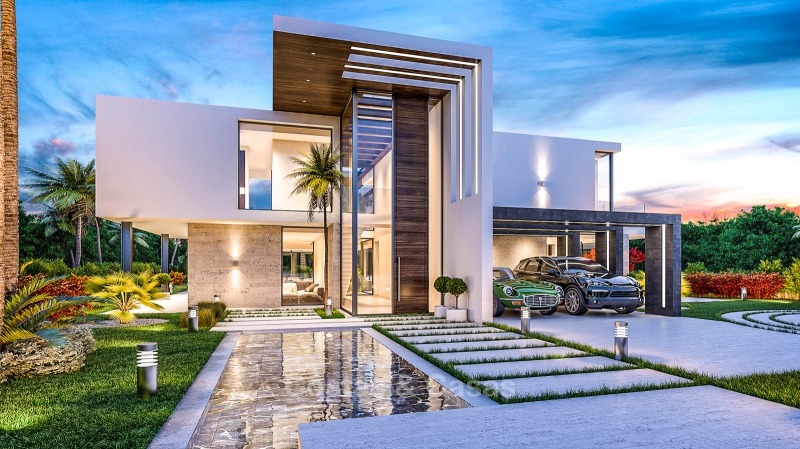Lujosa villa contemporánea al lado de la playa en venta, New Golden Mile - Estepona East - Marbella 10862 