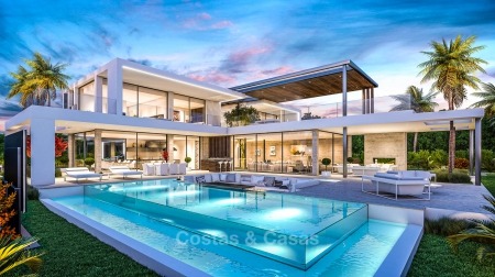 Lujosa villa contemporánea al lado de la playa en venta, New Golden Mile - Estepona East - Marbella 10861