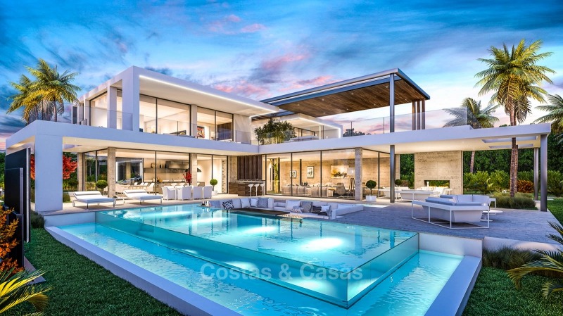 Lujosa villa contemporánea al lado de la playa en venta, New Golden Mile - Estepona East - Marbella 10861 