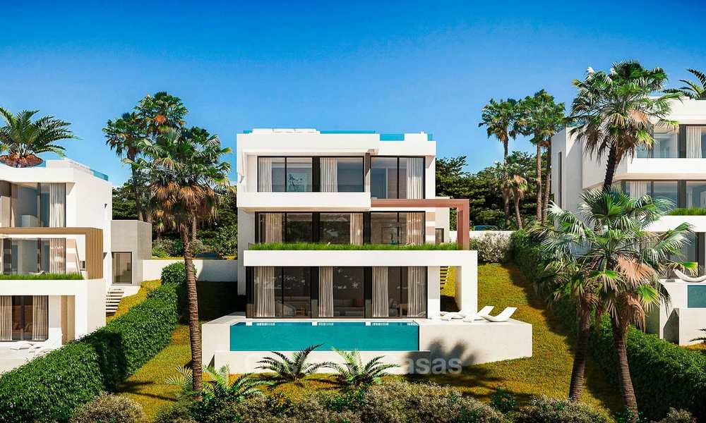 Nuevas y exclusivas villas de lujo en un complejo de golf de primera clase en venta en Mijas - Costa del Sol 10989