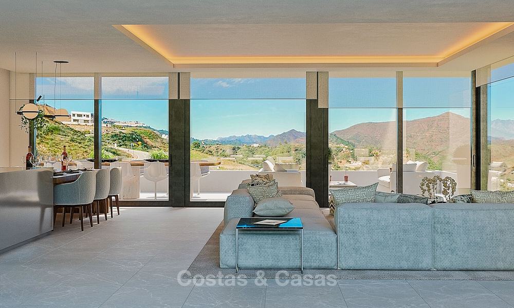 Nuevas y exclusivas villas de lujo en un complejo de golf de primera clase en venta en Mijas - Costa del Sol 10991