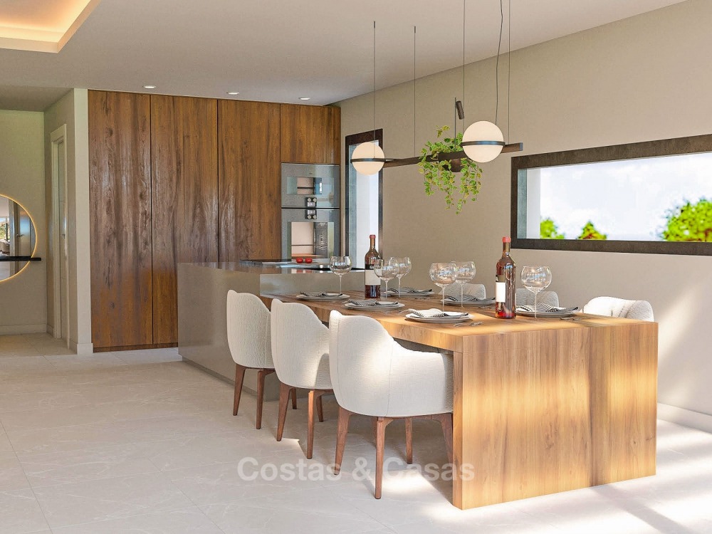 Nuevas y exclusivas villas de lujo en un complejo de golf de primera clase en venta en Mijas - Costa del Sol 11004