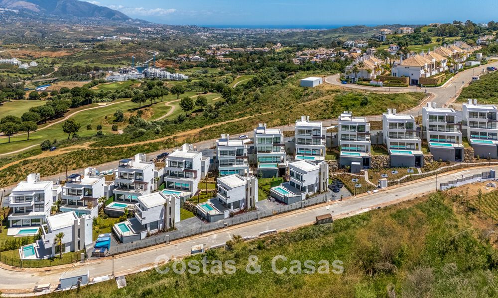 Nuevas y exclusivas villas de lujo en un complejo de golf de primera clase en venta en Mijas - Costa del Sol 776767