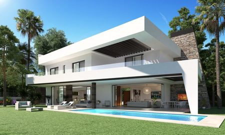 Nueva e innovadora villa de lujo en estilo moderno en venta en la playa de Elviria - Este de Marbella 11694