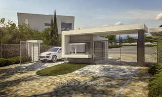 Exclusivas villas de golf contemporáneas con impresionantes vistas al mar en venta - Este de Marbella 15957 