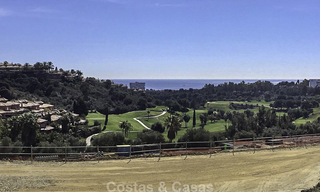 Exclusivas villas de golf contemporáneas con impresionantes vistas al mar en venta - Este de Marbella 15961 