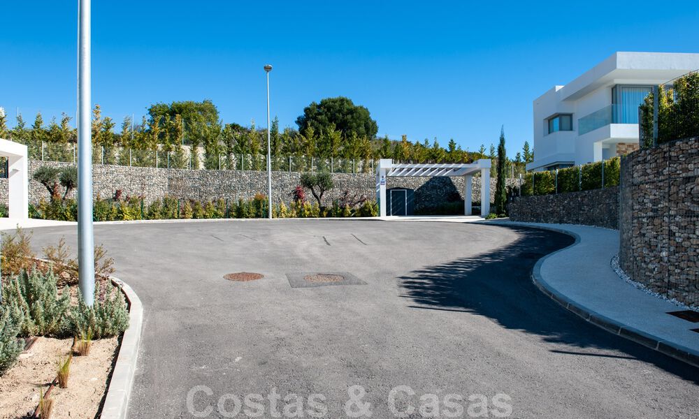 Exclusivas villas de golf contemporáneas con impresionantes vistas al mar en venta - Este de Marbella 39139