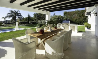 Excepcional villa de lujo con increíbles vistas al golf y al mar en venta en el corazón de Nueva Andalucía - Marbella 12072 