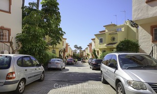 Adosado totalmente reformado en venta en complejo frente al mar, con vistas al mar y acceso directo a la playa, entre Estepona y Marbella 12178 