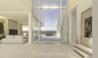 Chalet de lujo moderno y elegante en un complejo de golf muy valorado a la venta en Mijas - Costa del Sol 12356 