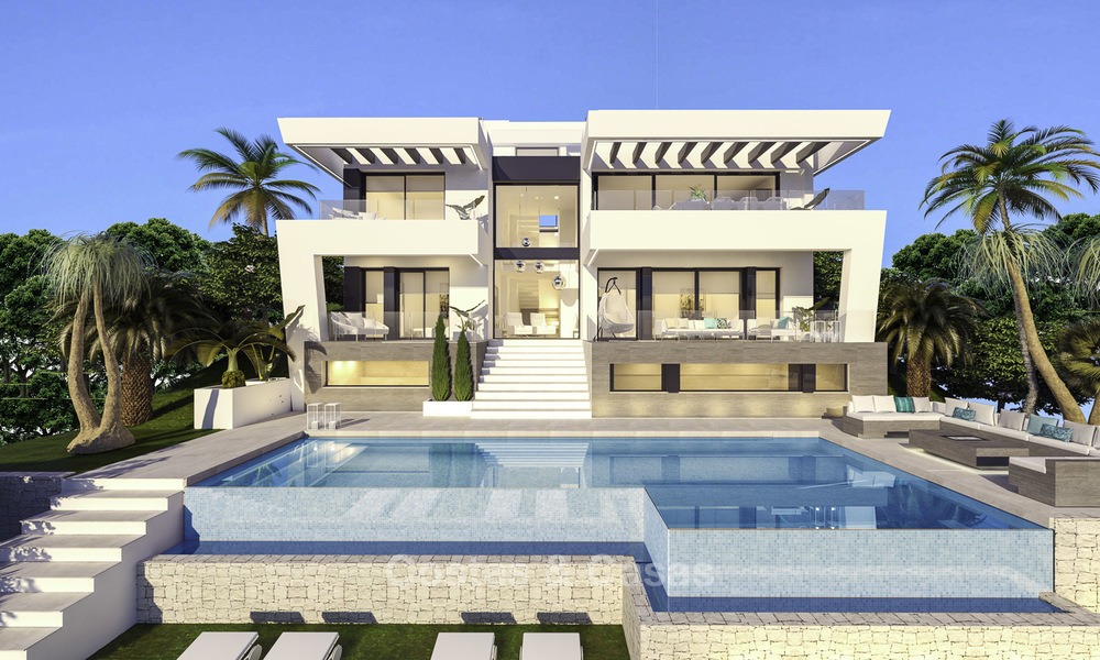 Deslumbrante villa de lujo moderna en venta en un prominente campo de golf - Mijas - Costa del Sol 12387