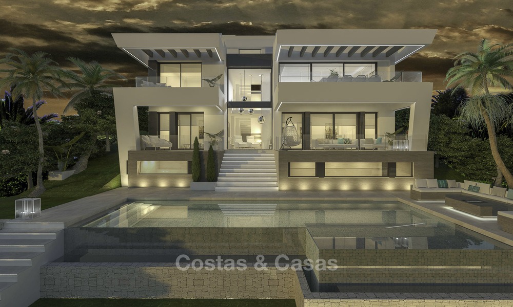 Deslumbrante villa de lujo moderna en venta en un prominente campo de golf - Mijas - Costa del Sol 12389