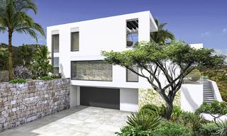 Villa de lujo moderna a estrenar con vistas panorámicas al mar en venta en Benahavis - Marbella 12528 
