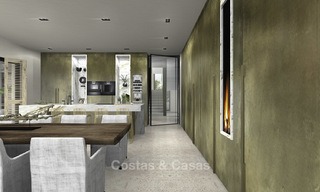 Villa de lujo moderna a estrenar con vistas panorámicas al mar en venta en Benahavis - Marbella 12542 