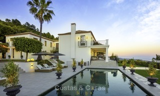 Exquisita y moderna villa de lujo con espectaculares vistas al mar en venta en Sierra Blanca - Milla de Oro - Marbella 12574 