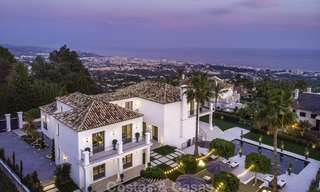 Exquisita y moderna villa de lujo con espectaculares vistas al mar en venta en Sierra Blanca - Milla de Oro - Marbella 12583 