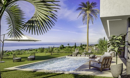 Se venden nuevas y modernas villas de lujo con vistas al mar en Manilva, Costa del Sol 12912
