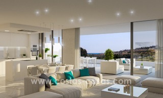 Nuevo y moderno apartamento de diseño de 4 habitaciones en venta, listo para ser habitado, en un lujoso complejo turístico en Marbella - Estepona 13467 