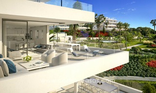 Nuevo y moderno apartamento de diseño de 4 habitaciones en venta, listo para ser habitado, en un lujoso complejo turístico en Marbella - Estepona 13461 