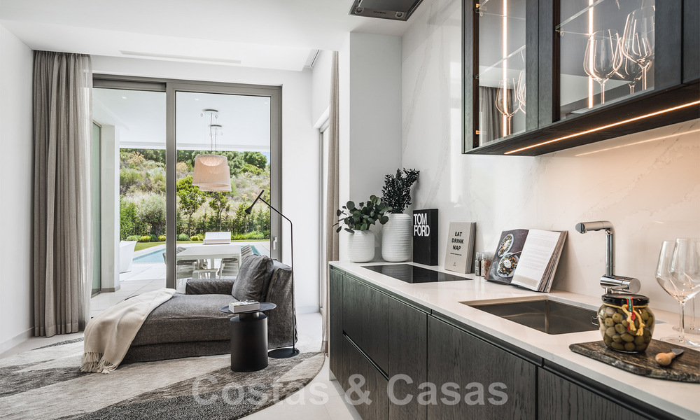 Nuevas y modernas villas de lujo en venta en la Nueva Milla de Oro, entre Marbella y Estepona 43086
