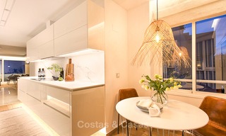 Apartamentos y áticos en venta en un lujoso complejo de playa en la Nueva Milla de Oro, entre Marbella y Estepona 13799 