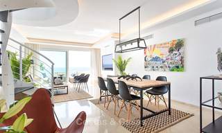 Apartamentos y áticos en venta en un lujoso complejo de playa en la Nueva Milla de Oro, entre Marbella y Estepona 13811 