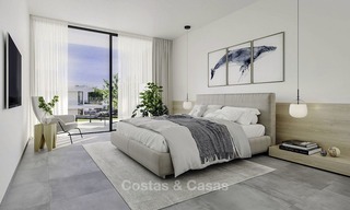Nuevos y modernos apartamentos de lujo y áticos dúplex en venta, Cabopino, Este de Marbella 14304 