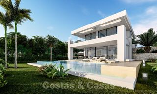 Se venden villas de lujo contemporáneas a estrenar, primera línea de golf en la Nueva Milla de Oro, entre Marbella y Estepona 33619 