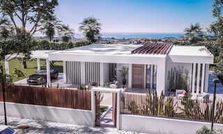 Se venden villas de lujo contemporáneas a estrenar, primera línea de golf en la Nueva Milla de Oro, entre Marbella y Estepona 33623 