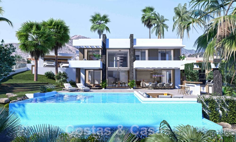 Se venden villas de lujo contemporáneas a estrenar, primera línea de golf en la Nueva Milla de Oro, entre Marbella y Estepona 46157