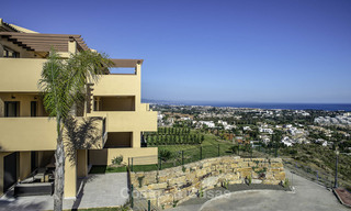 Apartamentos de lujo, con mucho encanto, estilo andaluz y vistas al mar en venta, listos para mudarse en Benahavis - Marbella 14848 