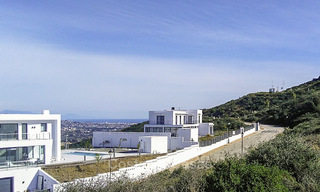Preciosa villa moderna y contemporánea con vistas al mar en venta en un elegante resort de golf – Mijas – Costa del Sol 16349 