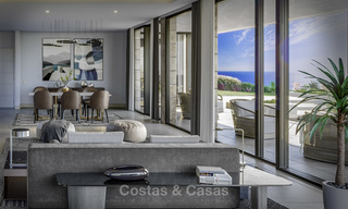 Preciosa villa moderna y contemporánea con vistas al mar en venta en un elegante resort de golf – Mijas – Costa del Sol 16354 
