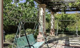 Majestuosa villa andaluza de lujo en venta, en una parcela grande, en un exclusivo resort de golf con impresionantes vistas al mar – Benahavis – Marbella 15032 